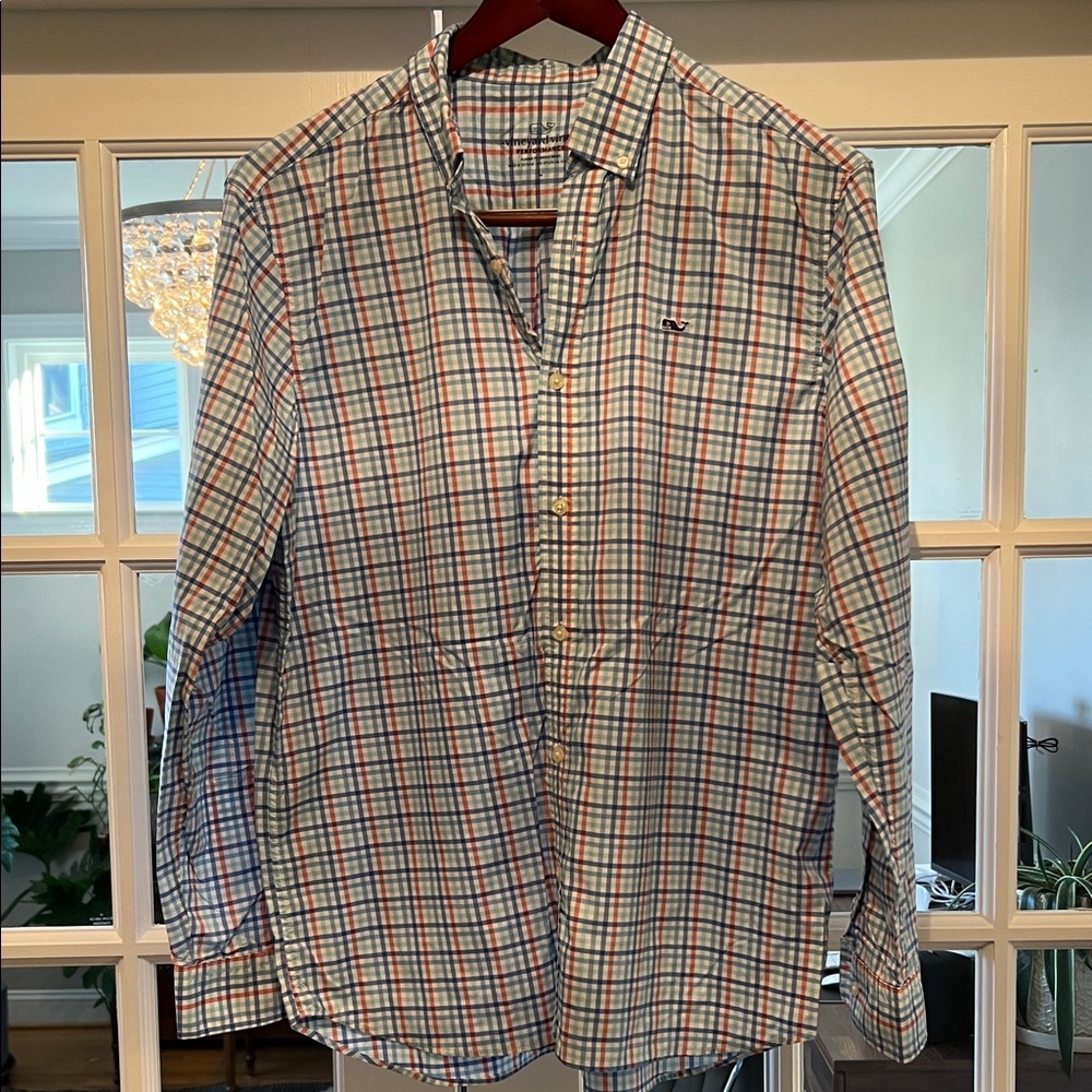 Vineyard Vines Multicolor Plaid Button-Down Shirt